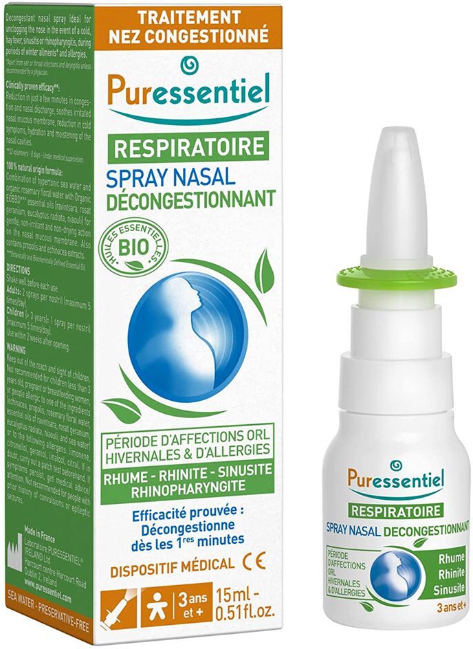 Puressentiel Spray Nasale Decongestionante 15ml