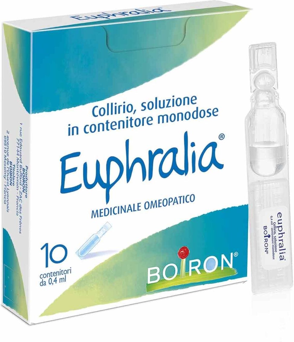 Boiron Euphralia Collirio 10 Contenitori Monodose