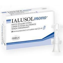 Omega Pharma Ialusol Mono Gocce Oculari 20 Fiale