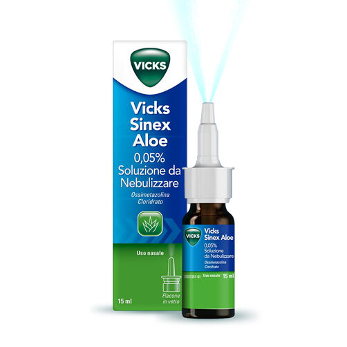 Vicks Sinex Aloe Spray Nasale 15ml