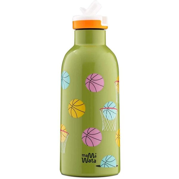 mama wata mamawata insulated bottle basketball 470ml