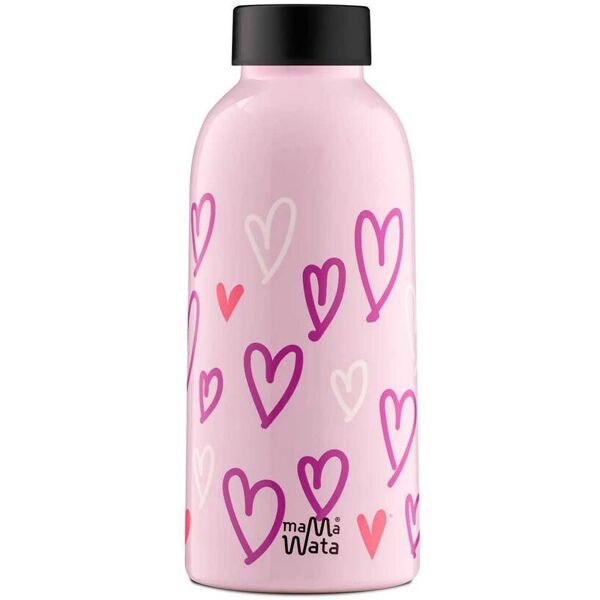 mama wata mamawata insulated bottle hearts 470ml