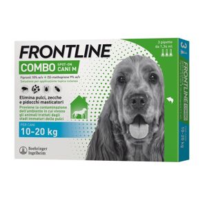 Frontline Combo Cani 3 Pipette 10-20kg