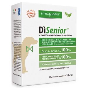 Dynamopet Disenior Alimento Complementare Cane 20 Bustine 10g