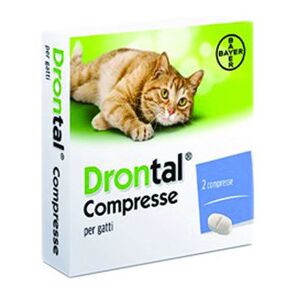 Drontal Gatto Trattamento Antiparassitario 2 Compresse