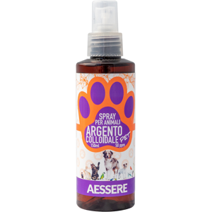 Aessere Argento Colloidale Pet Spray Per Animali 50ppm 150ml