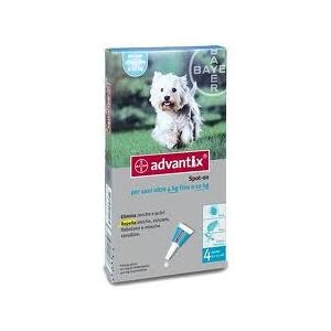 Advantix Spot On Cani 4-10 Kg 4 Pipette
