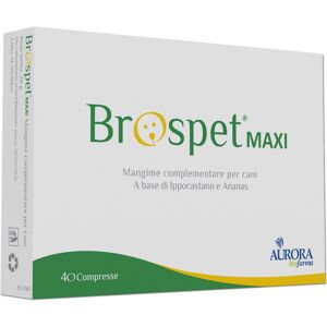 Aurora Biofarma Brospet Maxi Integratore Per Animali 40 Compresse