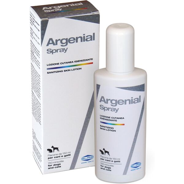 slais argenial spray lozione cutanea igienizzante cani e gatti 150ml