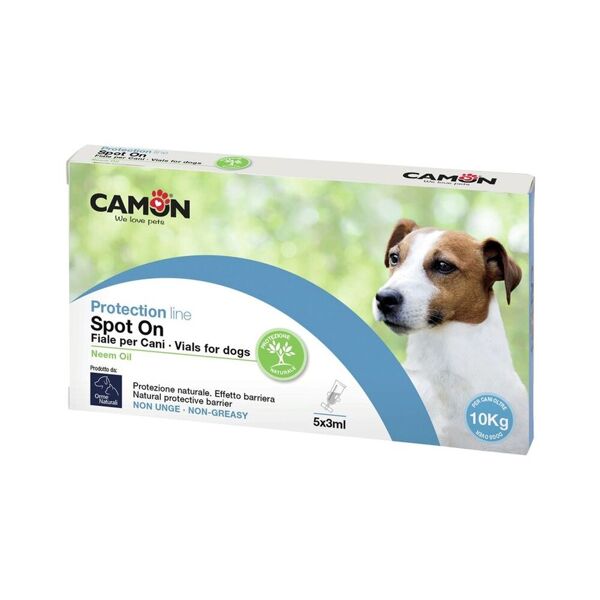 camon spa protection spoton parassiti cane 0-10kg 5 x 3ml