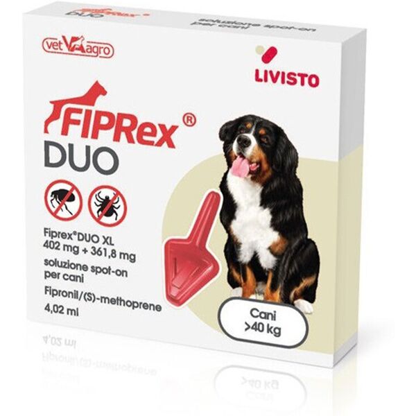 vet-agro trading sp.z o.o. fiprex duo xl 4,02ml cane oltre 40kg 1 pipetta