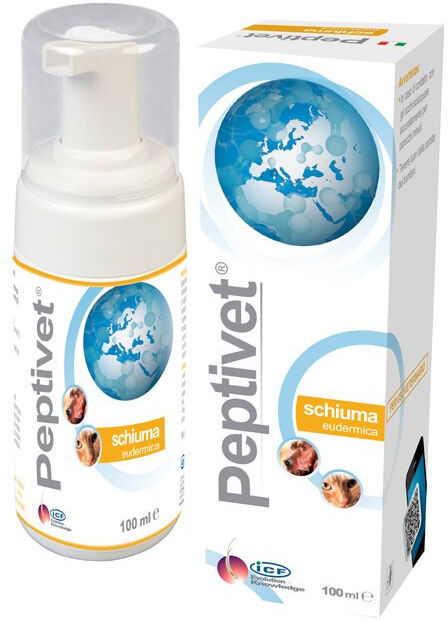 nextmune italy srl peptivet schiuma eudermica 100ml