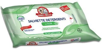 sano e bello salviette detergenti animali aloe 50 pezzi