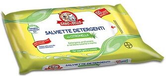 sano e bello salviette detergenti citronella 50 pezzi