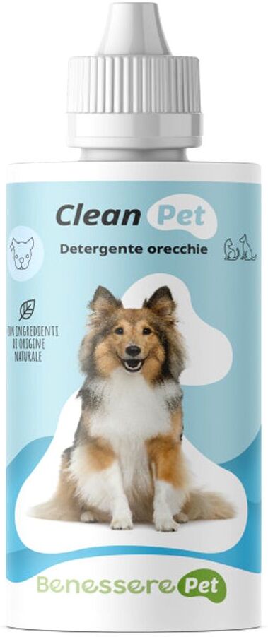 dynamopet benesserepet clean pet detergente orecchie 100ml