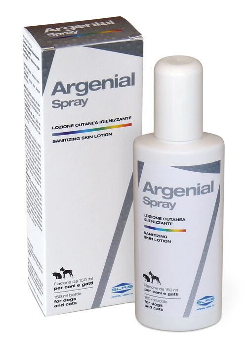 Slais Argenial Spray Lozione Cutanea Igienizzante Cani E Gatti 150ml