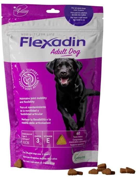 Flexadin Adult Dog Mangime Cani 60 Tavolette Appetibili