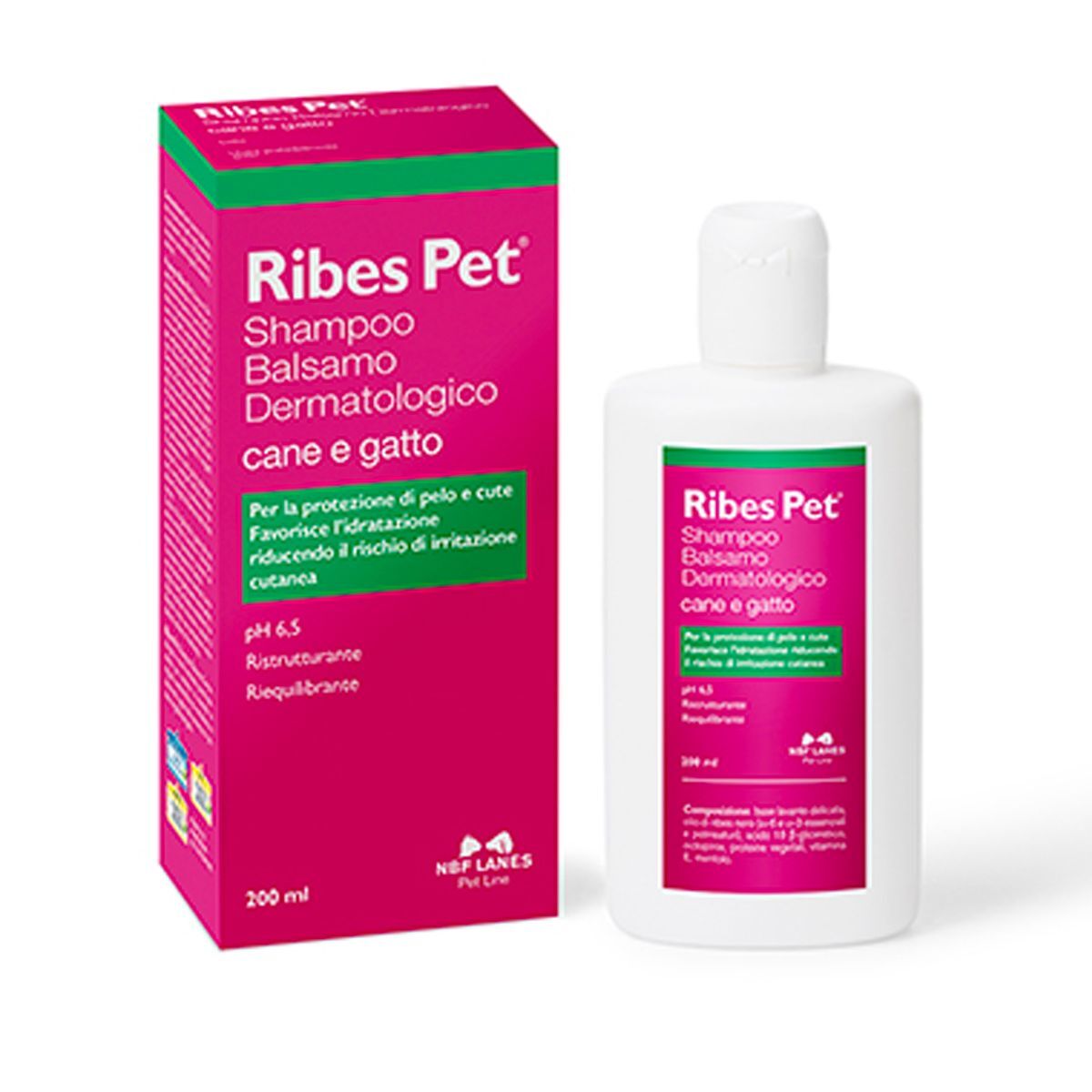 Ribes Pet Shampoo Balsamo Cani Gatti 200ml