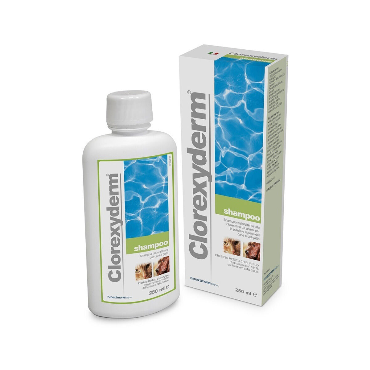 Clorexyderm Shampoo Disinfettante Cani E Gatti 250ml