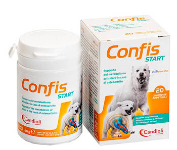 Candioli Confis Start Mangime Complementare Dietetico Per Cani 20 Compresse Appetibili