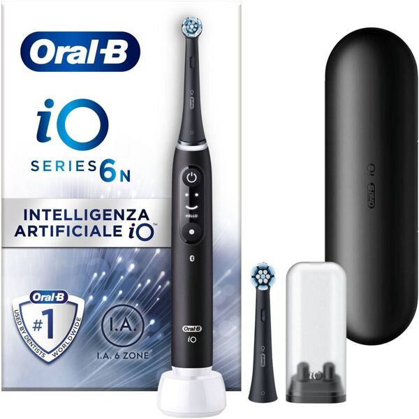 oral-b io series 6n black spazzolino elettrico