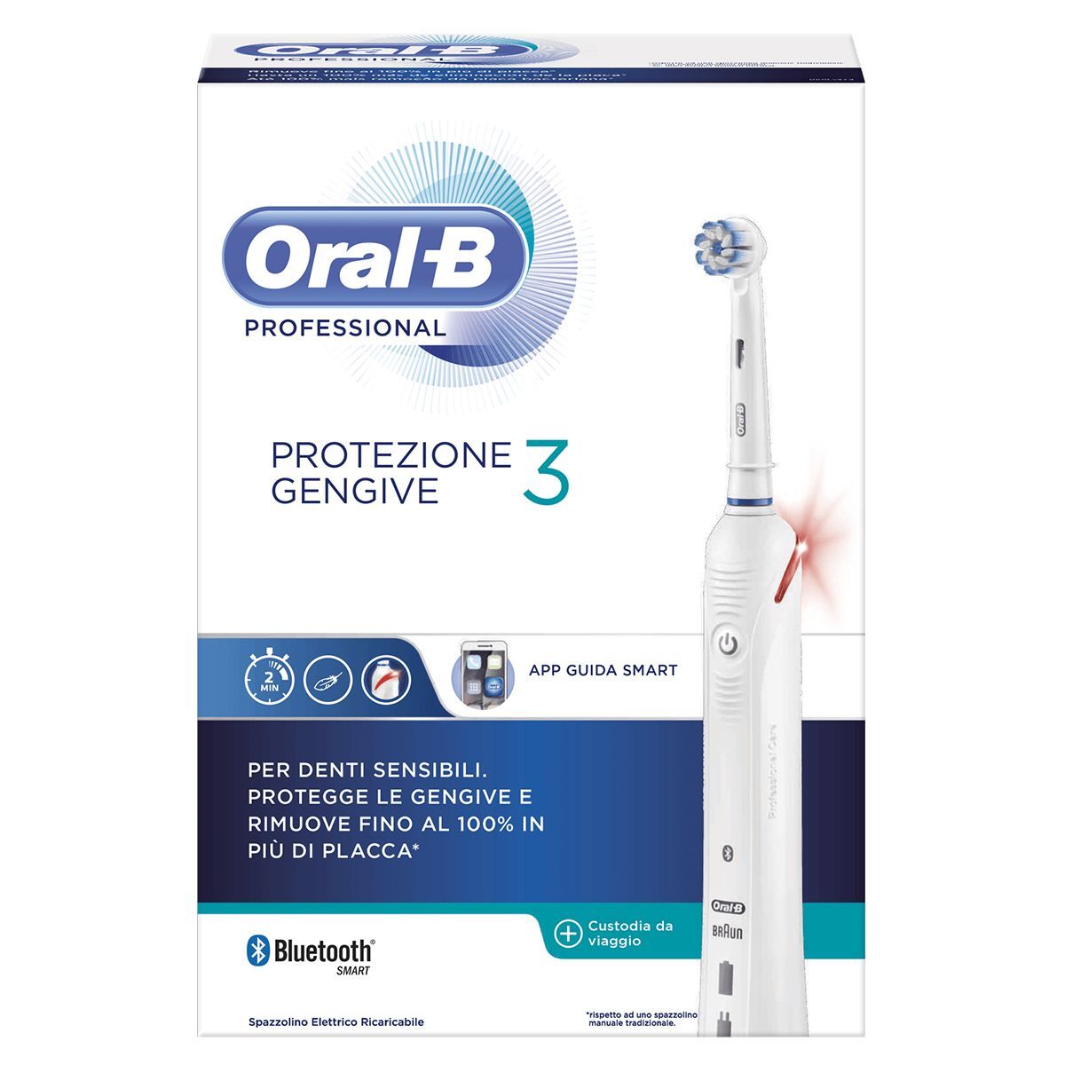 oral-b professional gumcare 3 spazzolino elettrico per denti sensibili