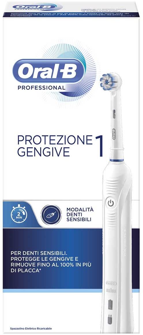 oral-b professional gumcare 1 spazzolino elettrico