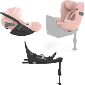 Cybex Promo Cloud T e Sirona T con Base T i-Size Peach Pink Plus