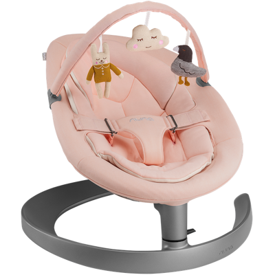 Nuna Sdraietta Leaf Grow con Barra Giochi Peach Peach Nuna Sdraietta Leaf Grow con Barra Giochi Peach Peach