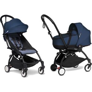 Babyzen Duo Passeggino Yoyo² 6+ con Bassinet Nero - Air France