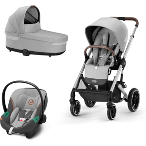 Cybex Trio Balios S Lux con Aton S2 Telaio Silver Lava Grey