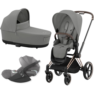 Cybex Platinum Trio Priam con Cloud T Plus Rose Gold - Mirage Grey