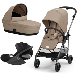 Cybex Trio Melio con Navicella Melio e Cloud T i-Size Almond Beige