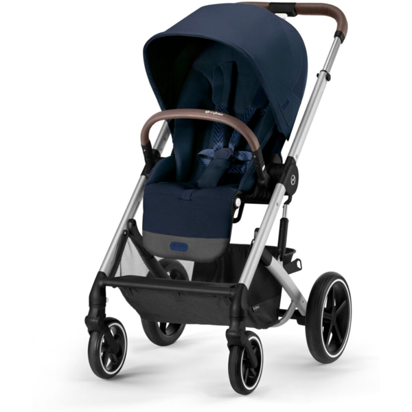 cybex gold passeggino balios s lux telaio silver ocean blue