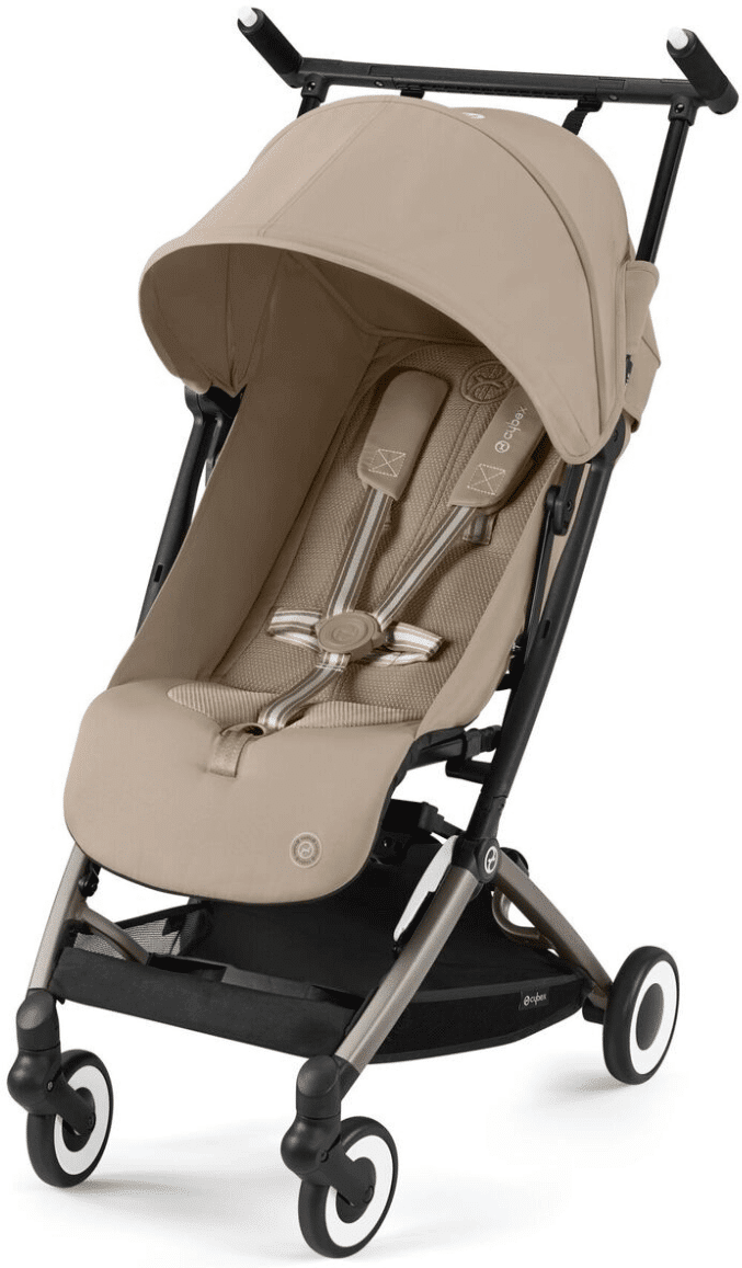 cybex gold passeggino libelle taupe frame - almond beige