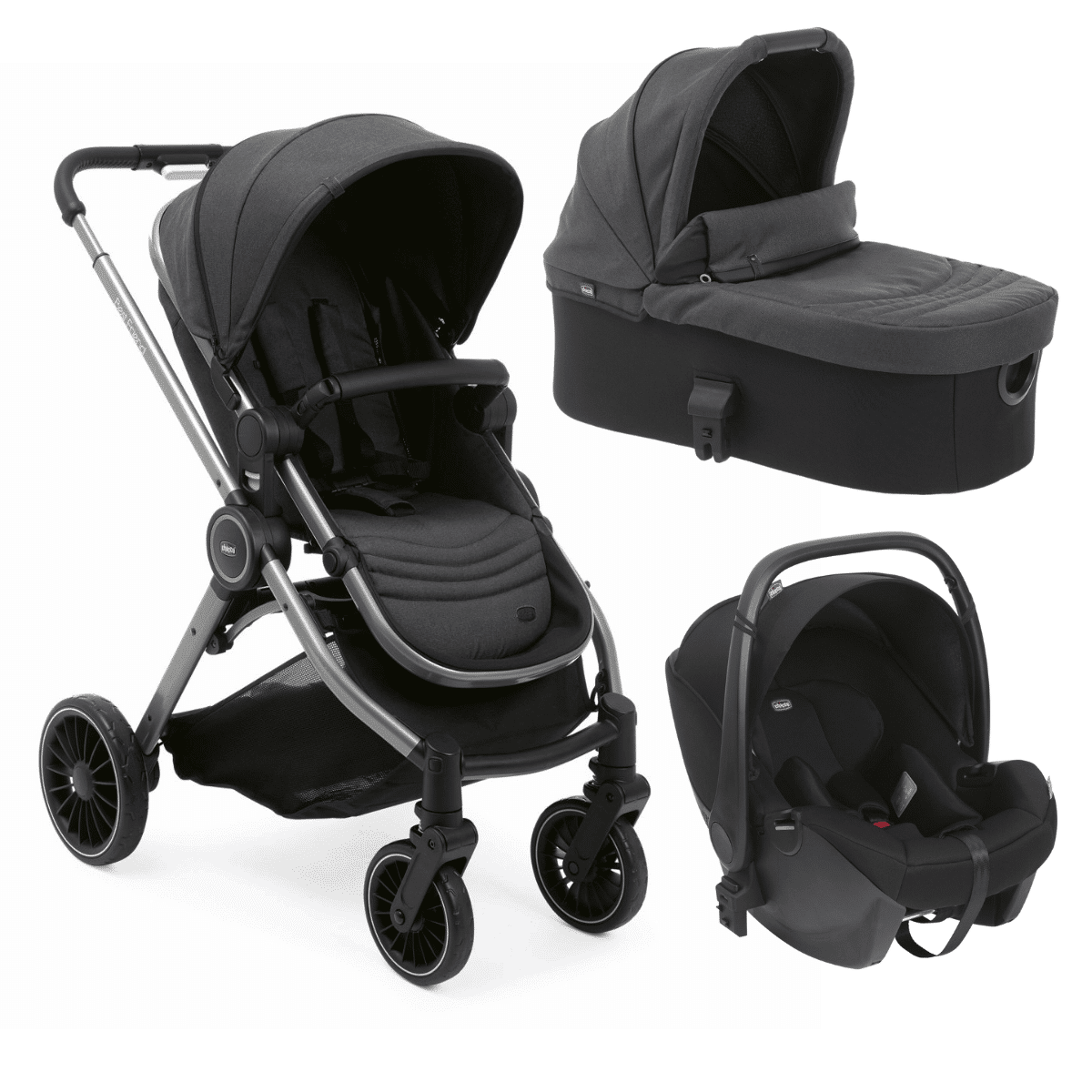 chicco trio best friend pro light pirate black