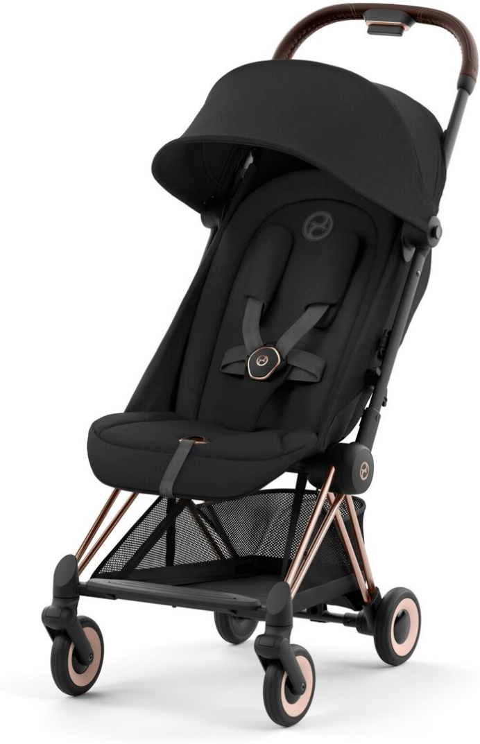 cybex platinum passeggino coya rosegold-sepia black