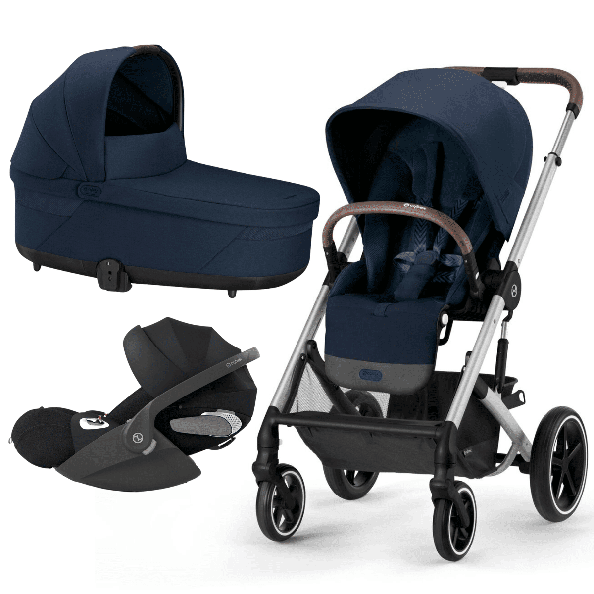 cybex gold trio balios s lux con cloud t i-size ocean blue