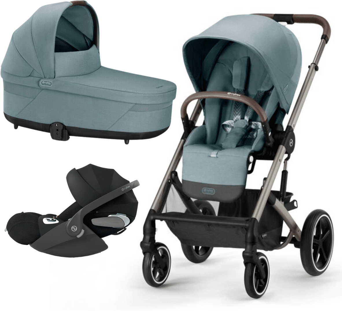 cybex gold trio balios s lux con cloud t i-size sky blue