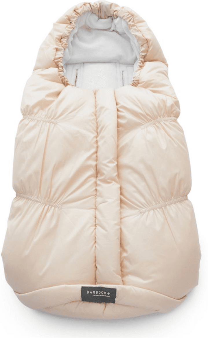 bamboom sacco invernale per ovetto e carrozzina igloo mini soft pink