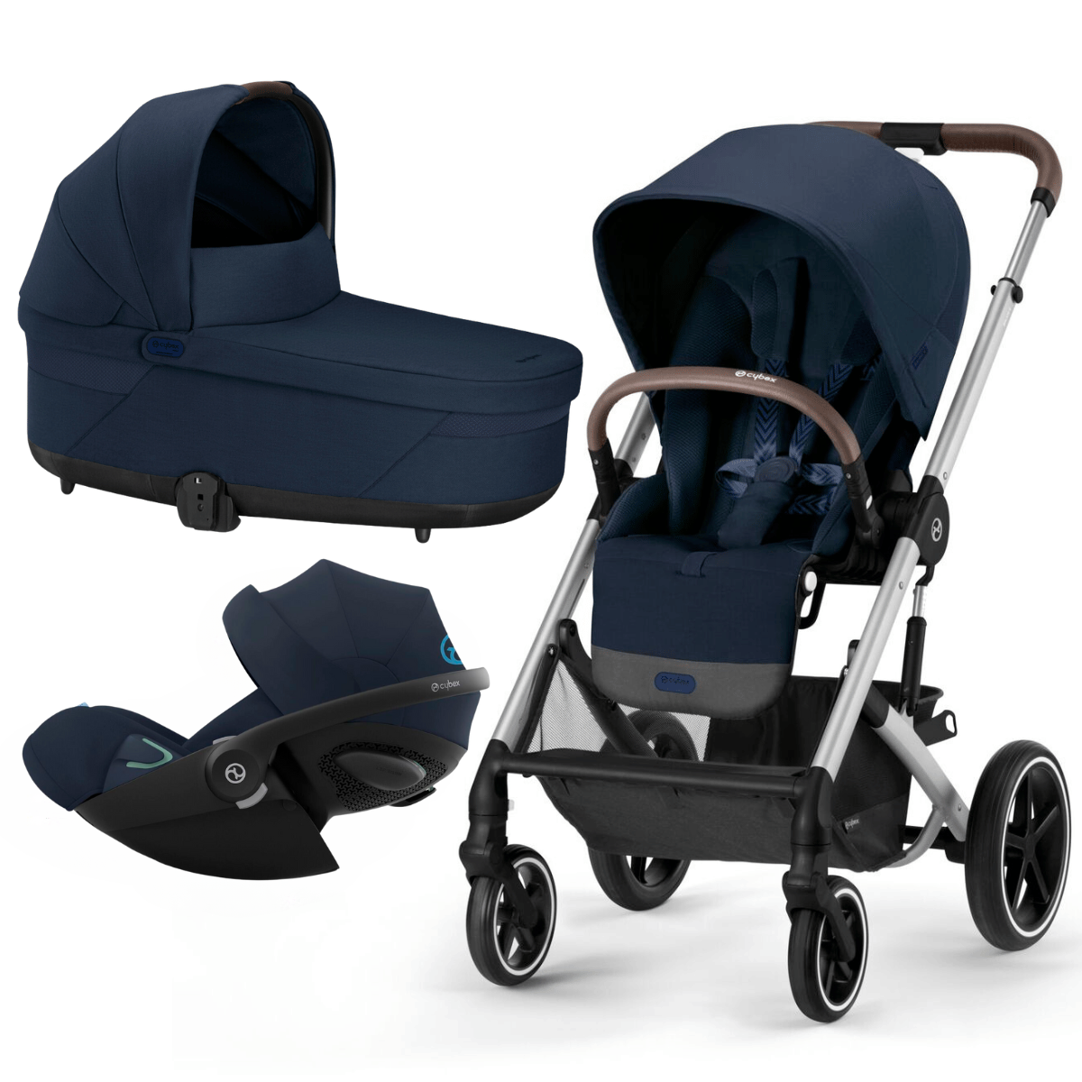 cybex gold trio balios s lux con cloud g i-size ocean blue