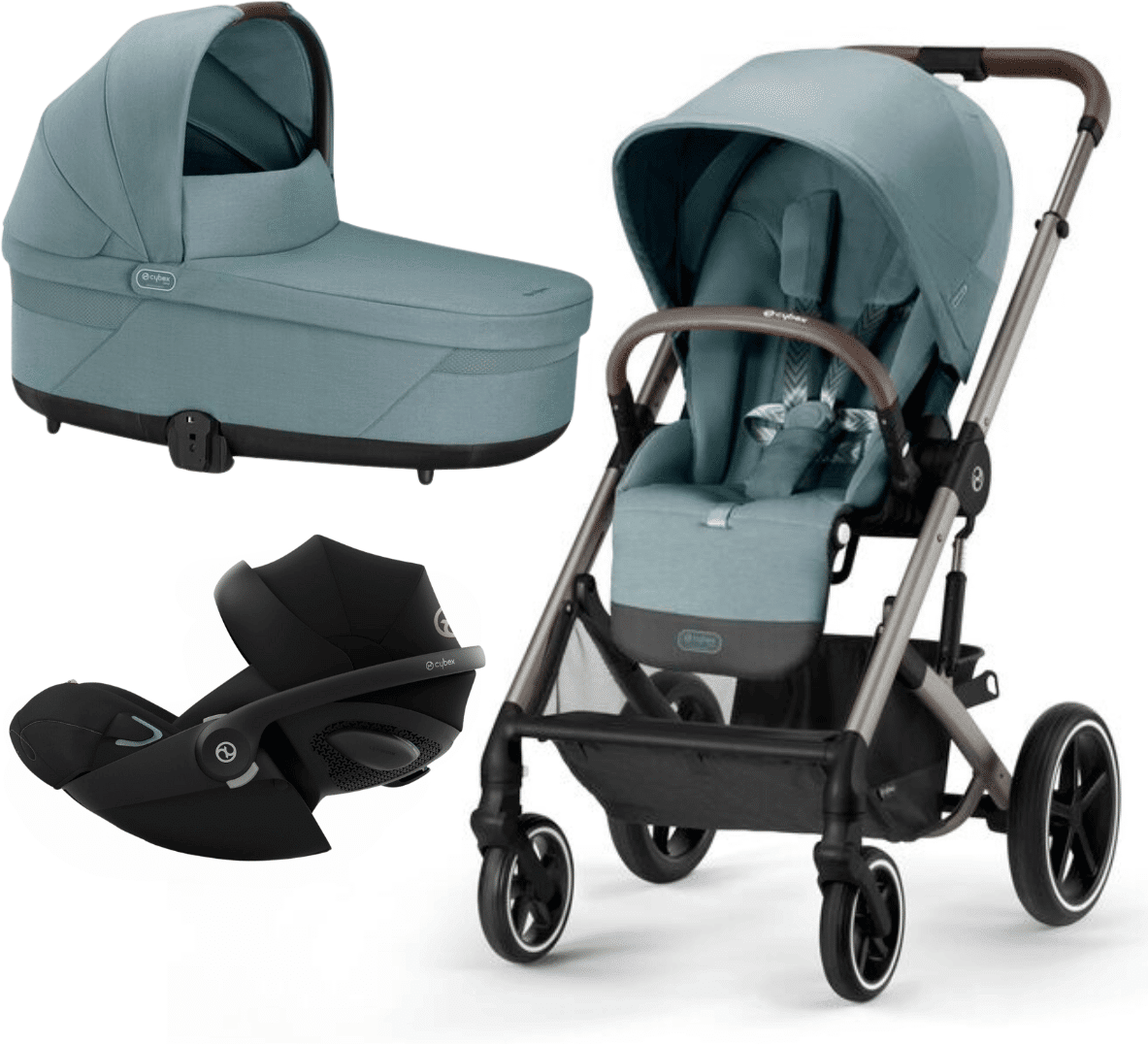 cybex gold trio balios s lux con cloud g i-size sky blue