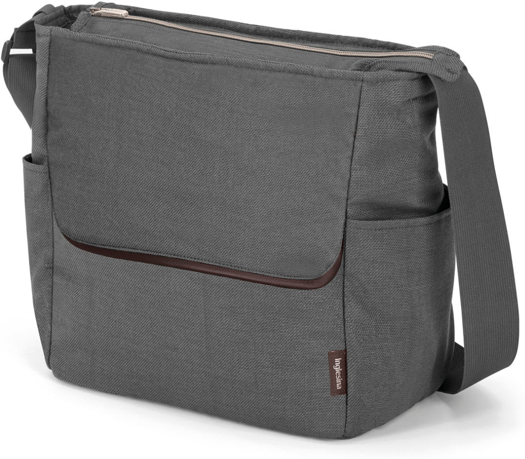 inglesina borsa day bag per passeggino aptica velvet grey