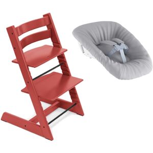 Stokke Promo Tripp Trapp con Newborn Set Warm Red