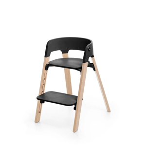 Stokke Steps Seggiolone Nero - Naturale