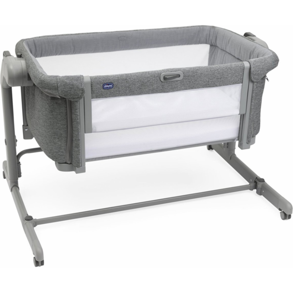 chicco culla next2me magic evo dark grey