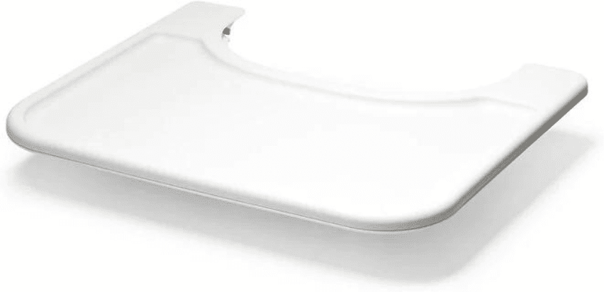 stokke steps tray vassoio per seggiolone white