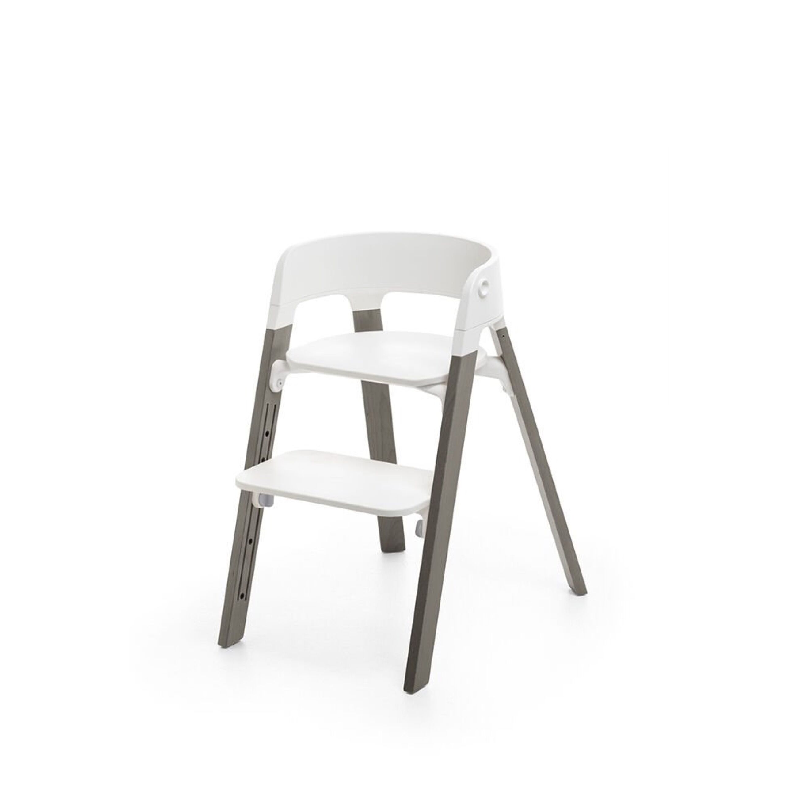 stokke steps seggiolone bianco - hazy grey