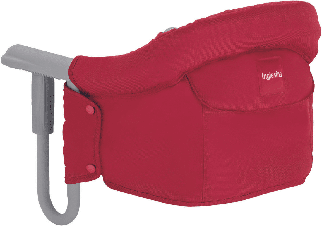 inglesina seggiolino da tavola fast red