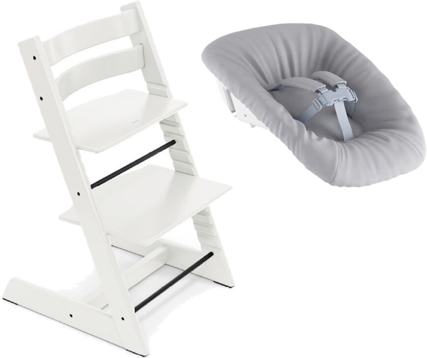 Stokke Promo Tripp Trapp con Newborn Set White